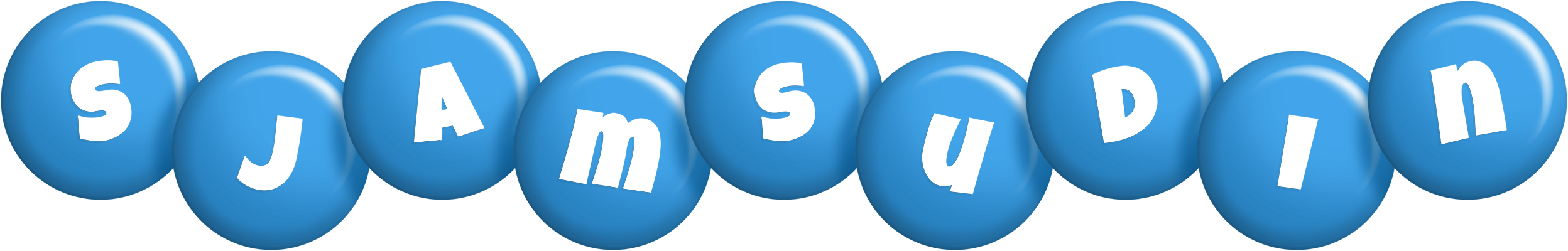 Sjamsudin candy-blue logo