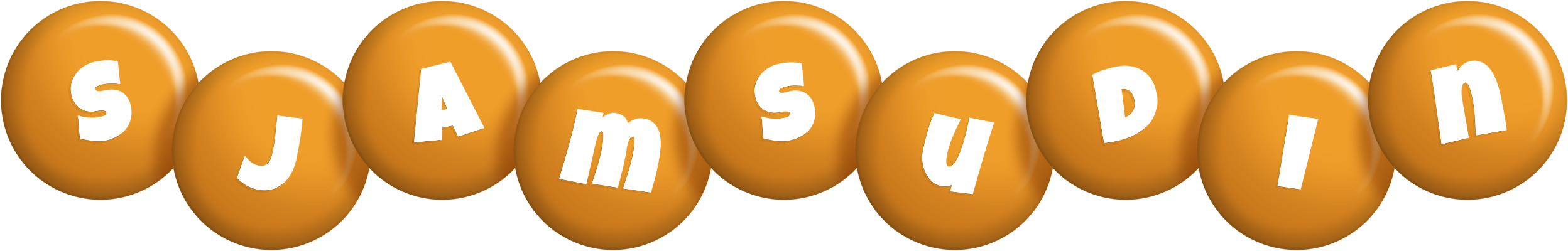 Sjamsudin candy-orange logo