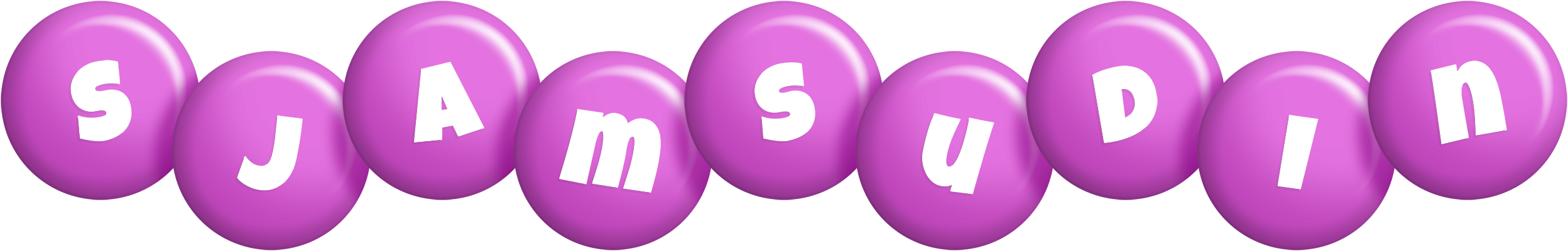 Sjamsudin candy-purple logo