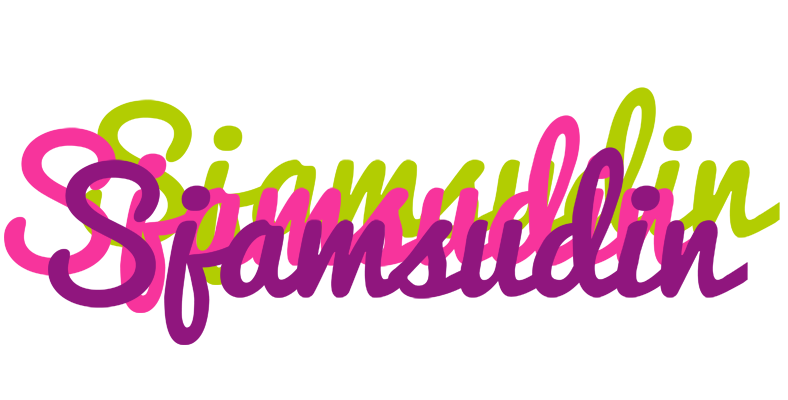 Sjamsudin flowers logo