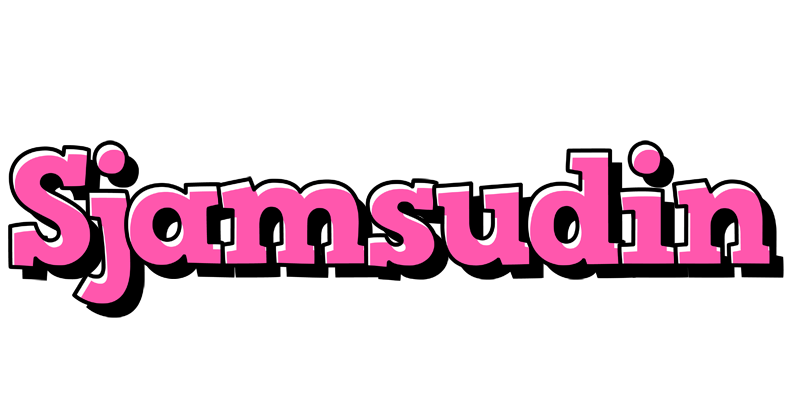 Sjamsudin girlish logo