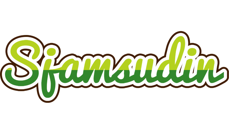 Sjamsudin golfing logo