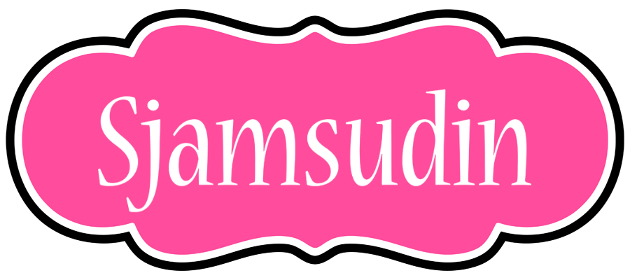 Sjamsudin invitation logo