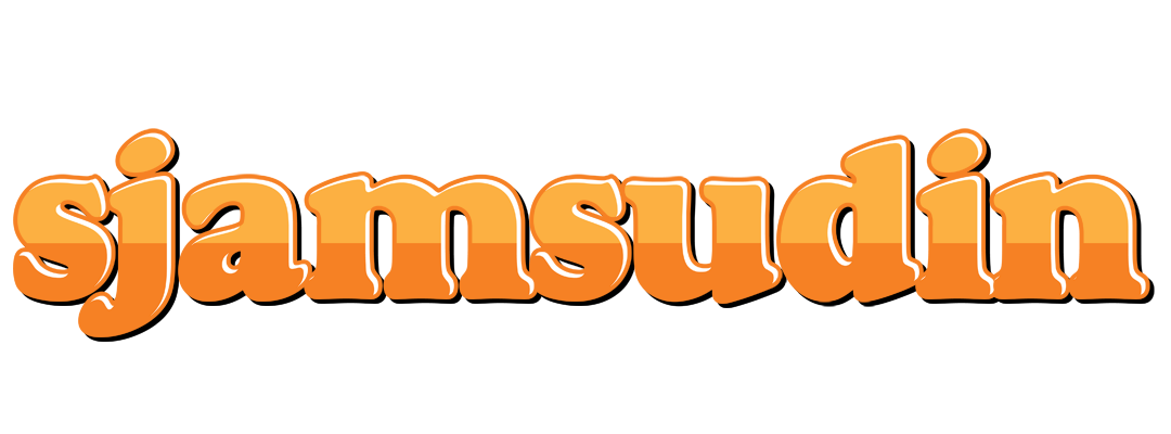 Sjamsudin orange logo