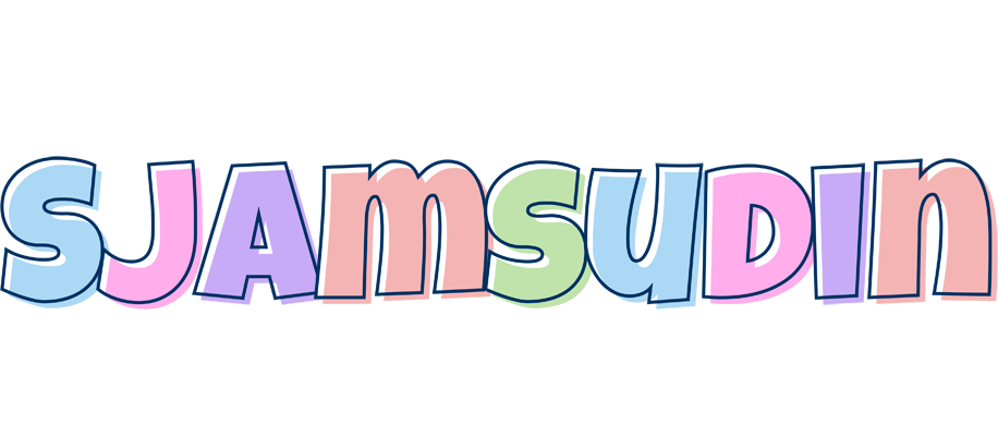 Sjamsudin pastel logo