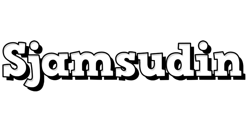 Sjamsudin snowing logo