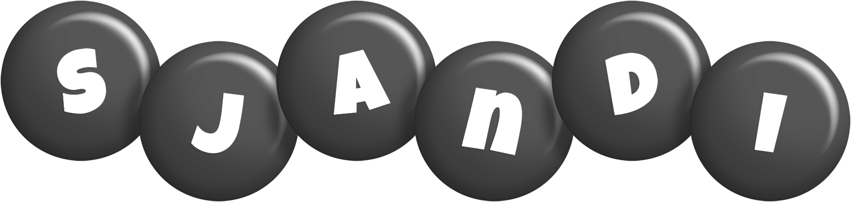 Sjandi candy-black logo