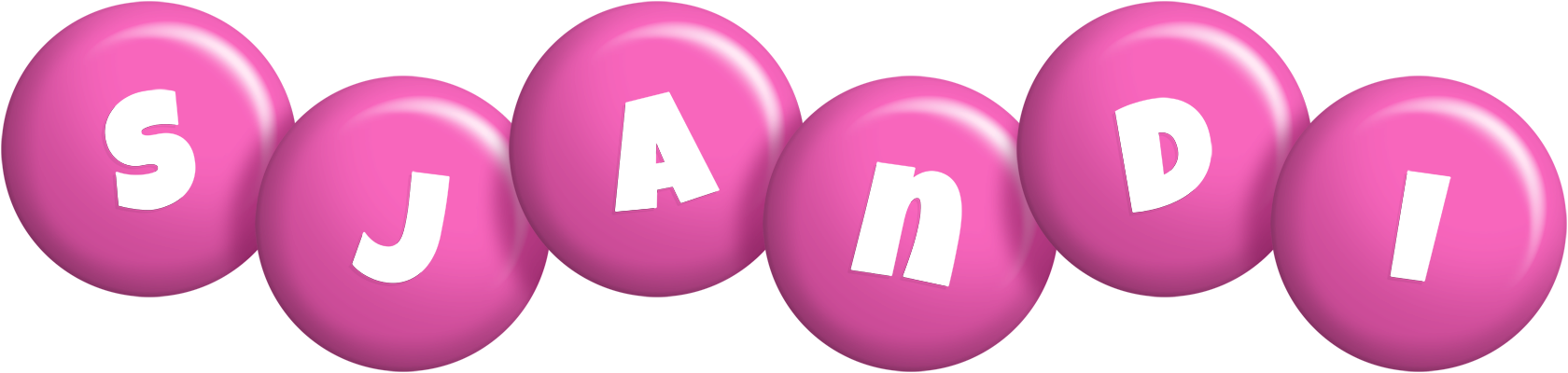 Sjandi candy-pink logo