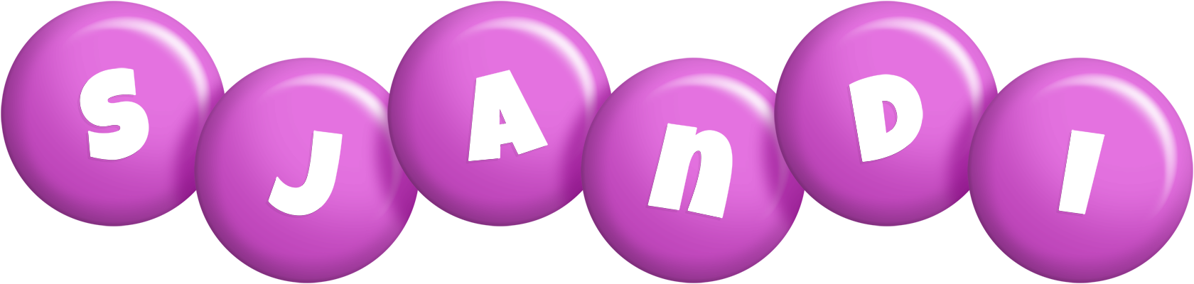 Sjandi candy-purple logo