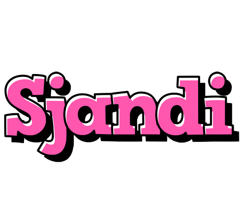 Sjandi girlish logo