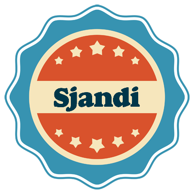 Sjandi labels logo