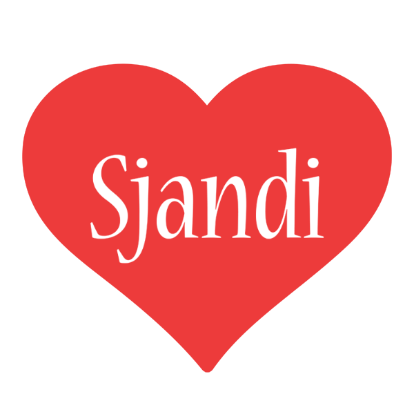 Sjandi love logo