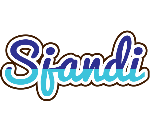 Sjandi raining logo