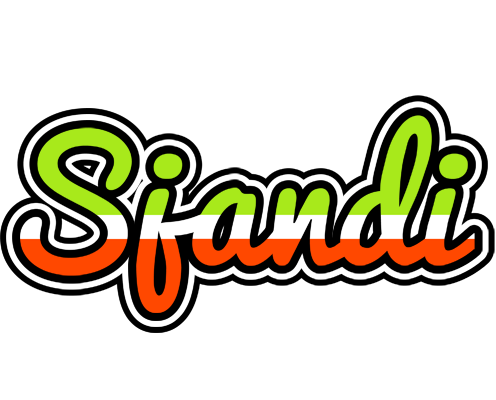 Sjandi superfun logo