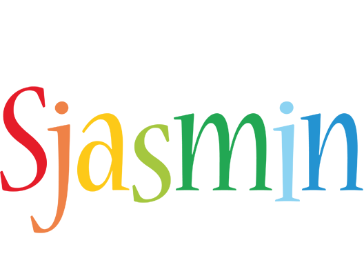 Sjasmin birthday logo