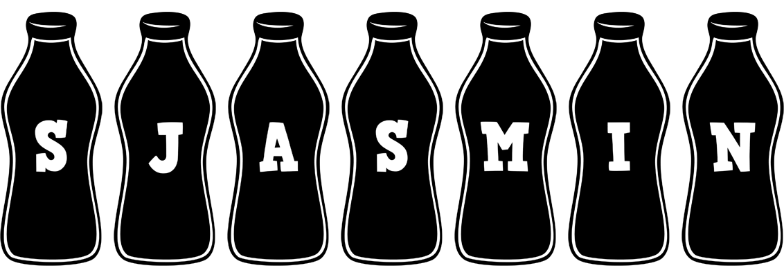 Sjasmin bottle logo