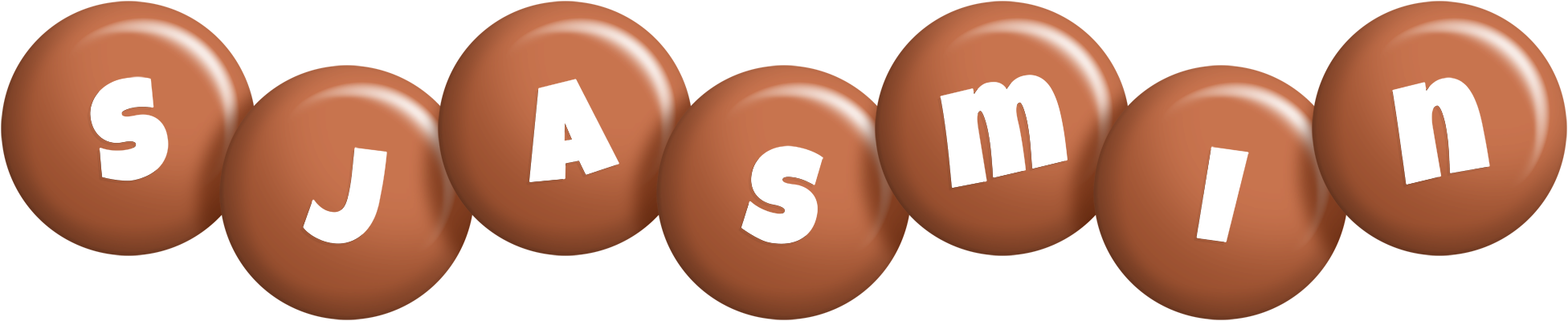 Sjasmin candy-brown logo