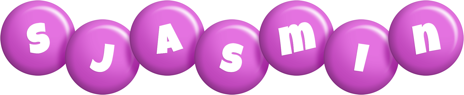 Sjasmin candy-purple logo