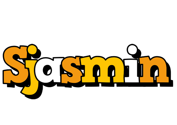 Sjasmin cartoon logo