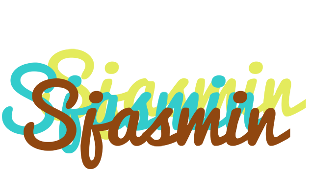 Sjasmin cupcake logo