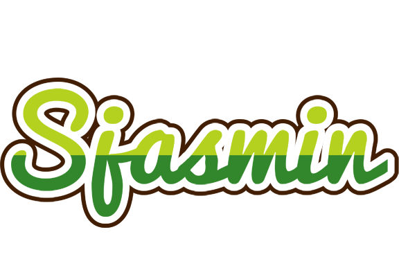 Sjasmin golfing logo