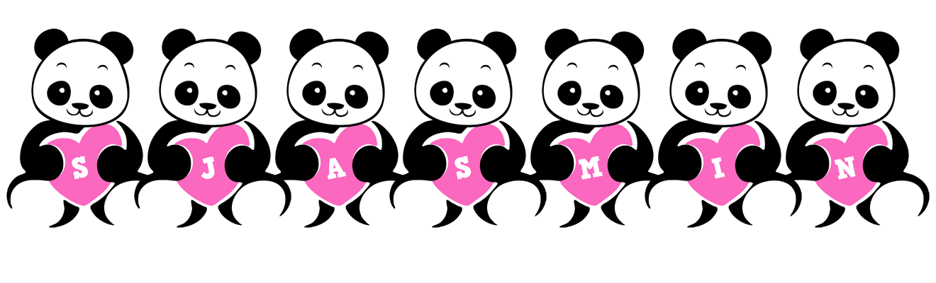 Sjasmin love-panda logo
