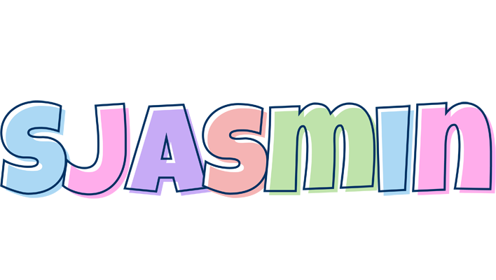 Sjasmin pastel logo