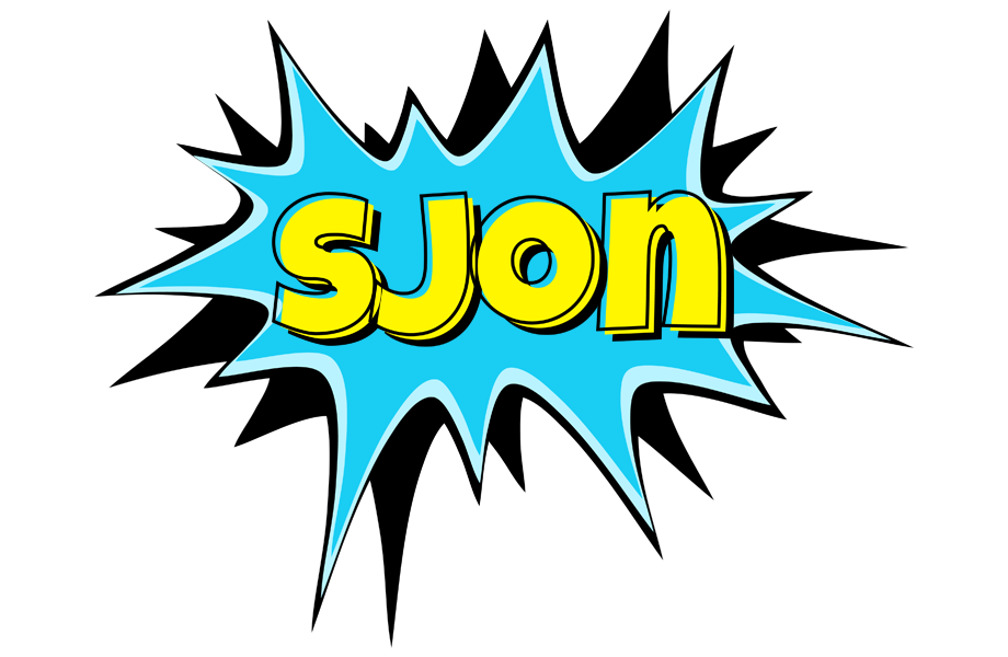 Sjon amazing logo