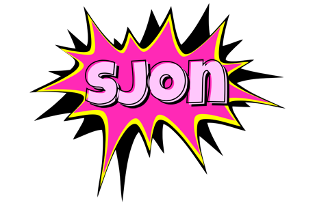 Sjon badabing logo