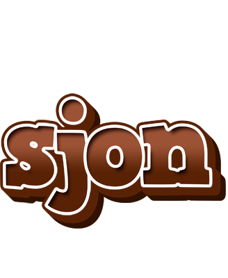 Sjon brownie logo