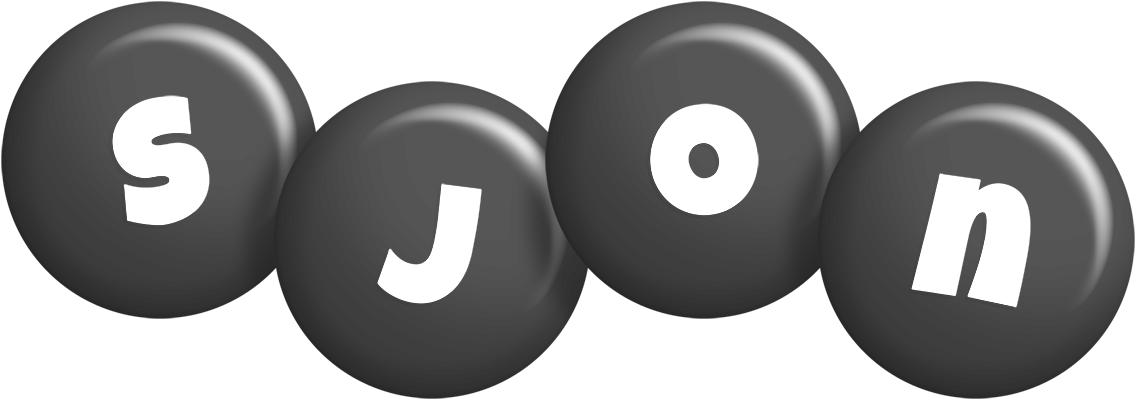 Sjon candy-black logo