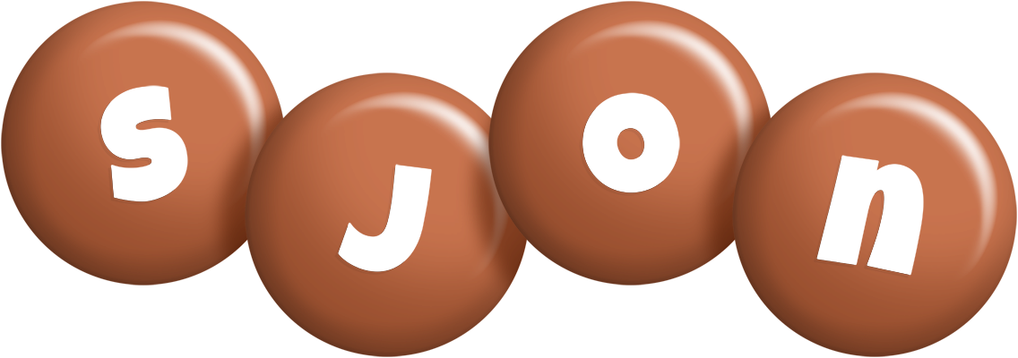 Sjon candy-brown logo