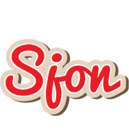 Sjon chocolate logo