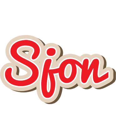 Sjon chocolate logo