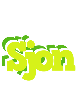 Sjon citrus logo
