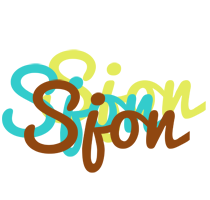 Sjon cupcake logo