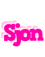 Sjon dancing logo