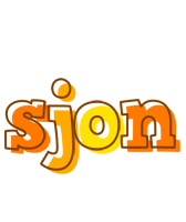 Sjon desert logo