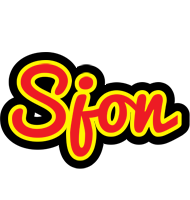 Sjon fireman logo