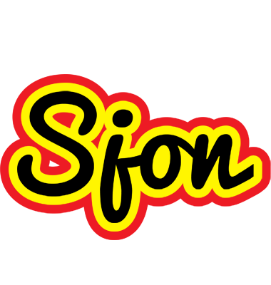 Sjon flaming logo