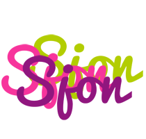 Sjon flowers logo