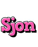 Sjon girlish logo