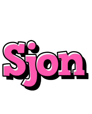 Sjon girlish logo