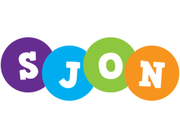 Sjon happy logo