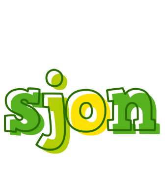 Sjon juice logo