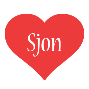 Sjon love logo