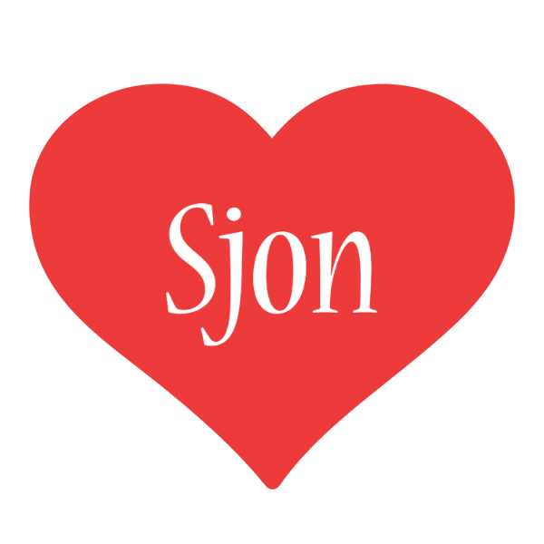 Sjon love logo