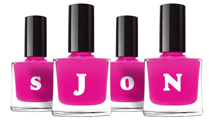 Sjon nails logo