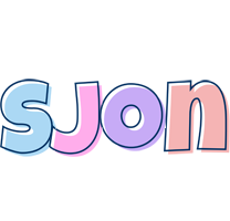 Sjon pastel logo