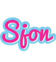 Sjon popstar logo